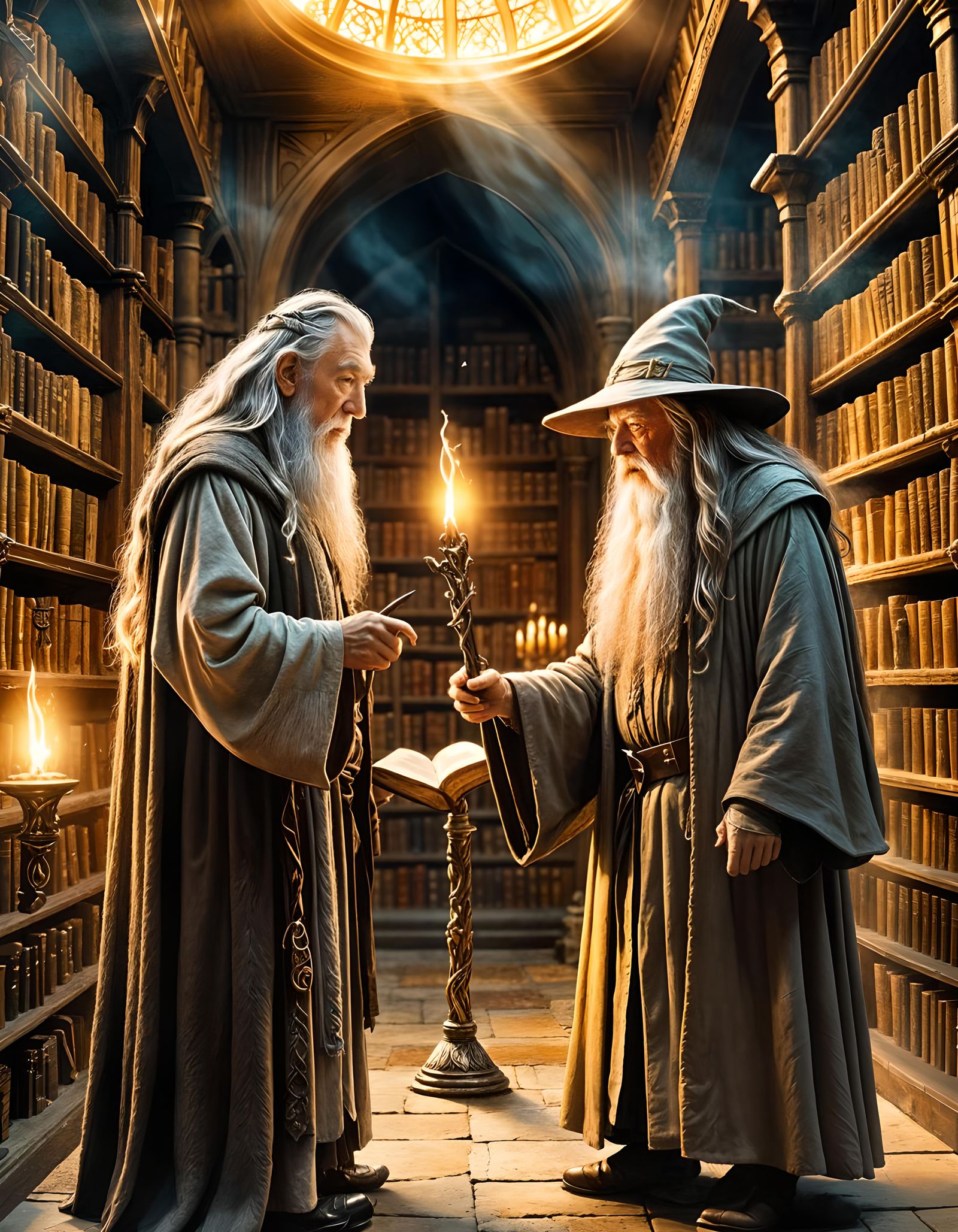 Gandalf vs Dumbledore
