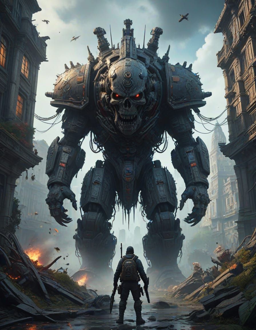 Fantastical Matte Painting in Deep Color