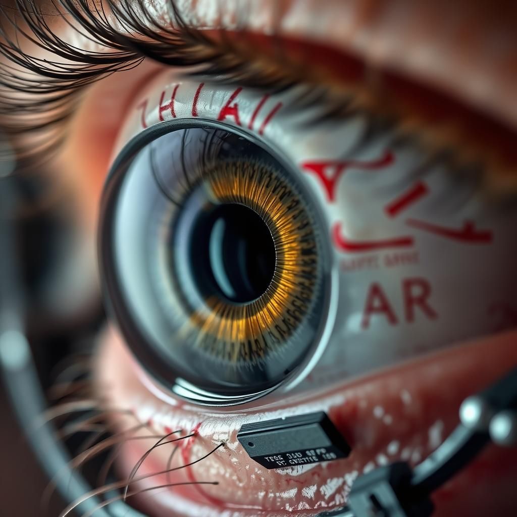 Charles Bronson Clone, one eye