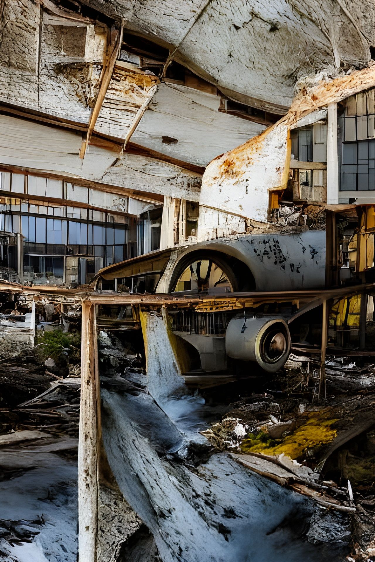Decaying Ruins Reflect America's Lost Industrial Age