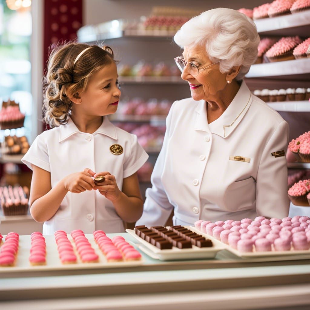 See's Candy Shop: Mother See Dipping Chocolates