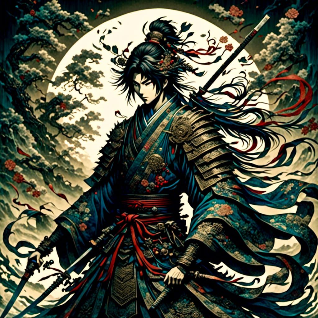 Yoshinobu fighting samurai fighters