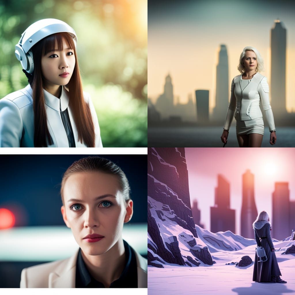 Science Fiction Movie Scene: Professional Photography