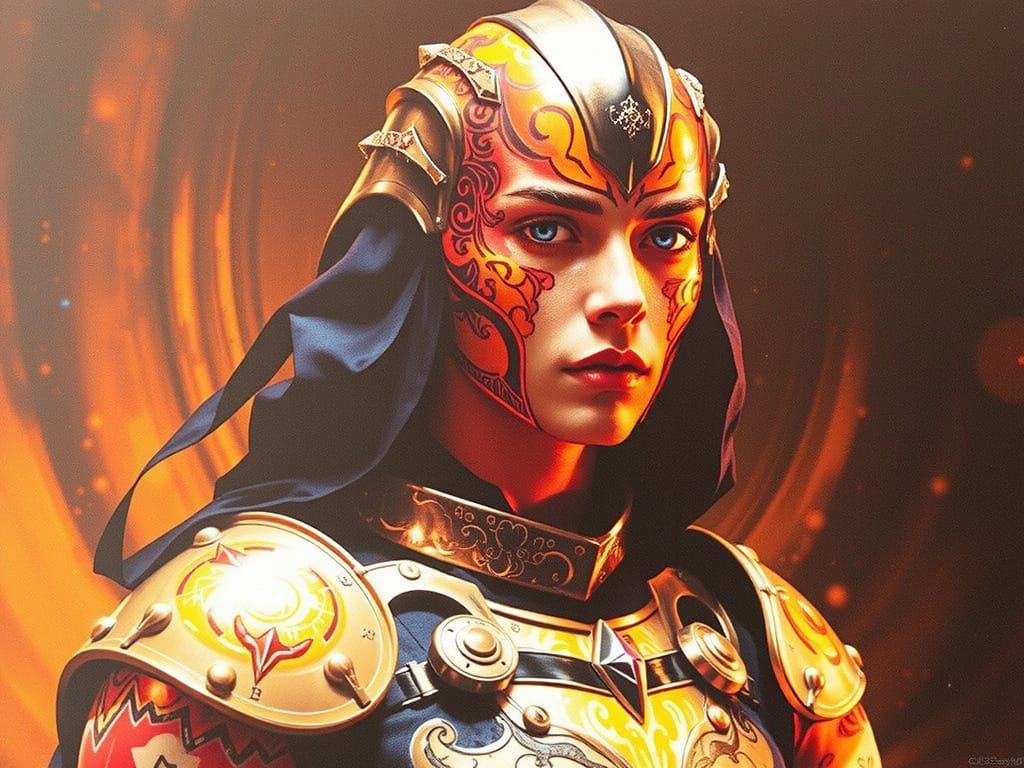 Nebula Silhouette in Hyperrealistic Style