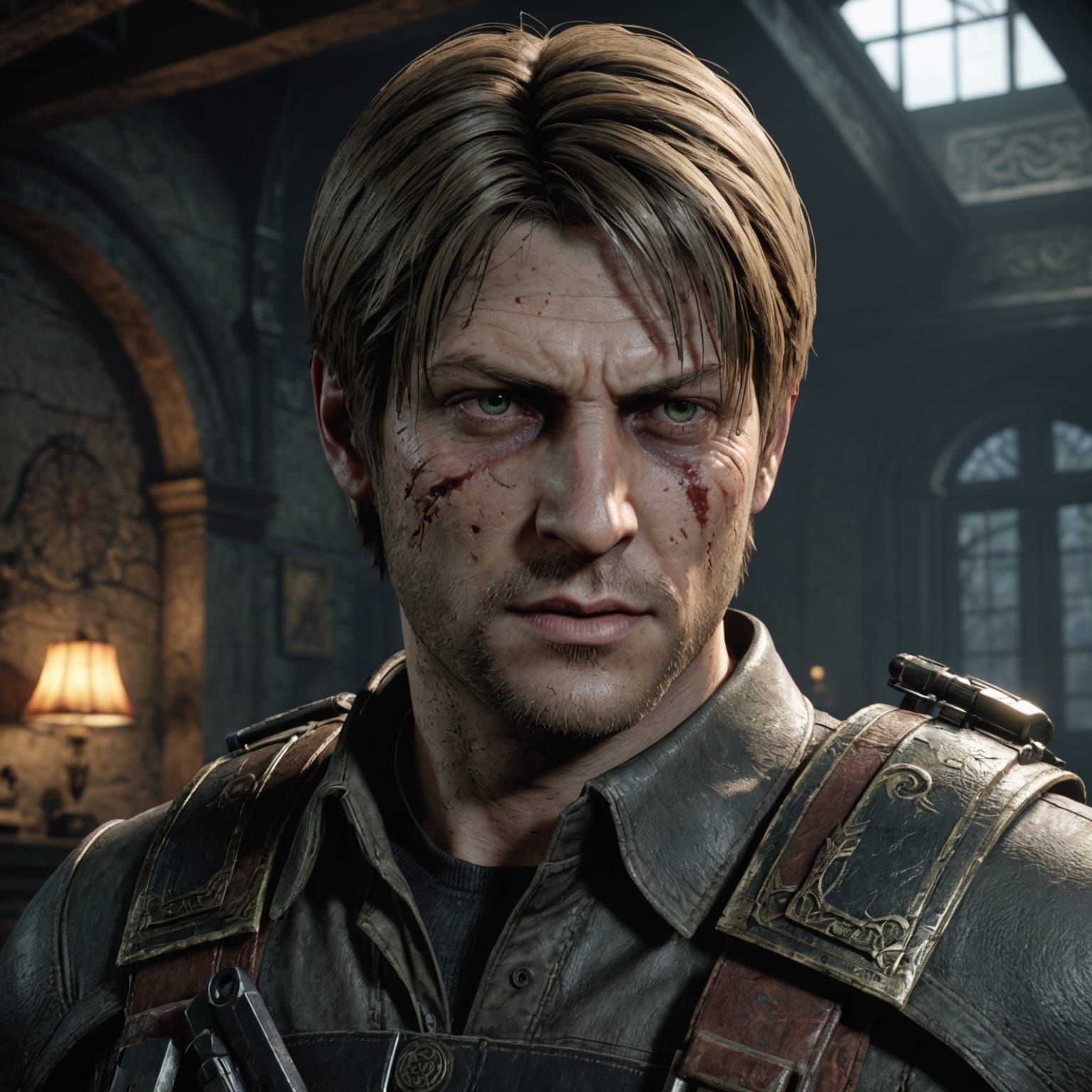 Cinematic 3D Game Character Render in 8K