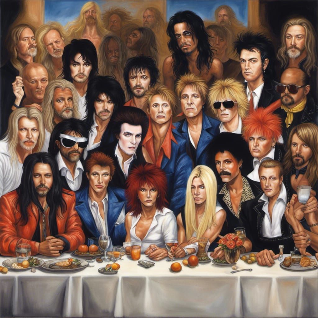 Musicians Reimagined: The Last Supper Portrait
