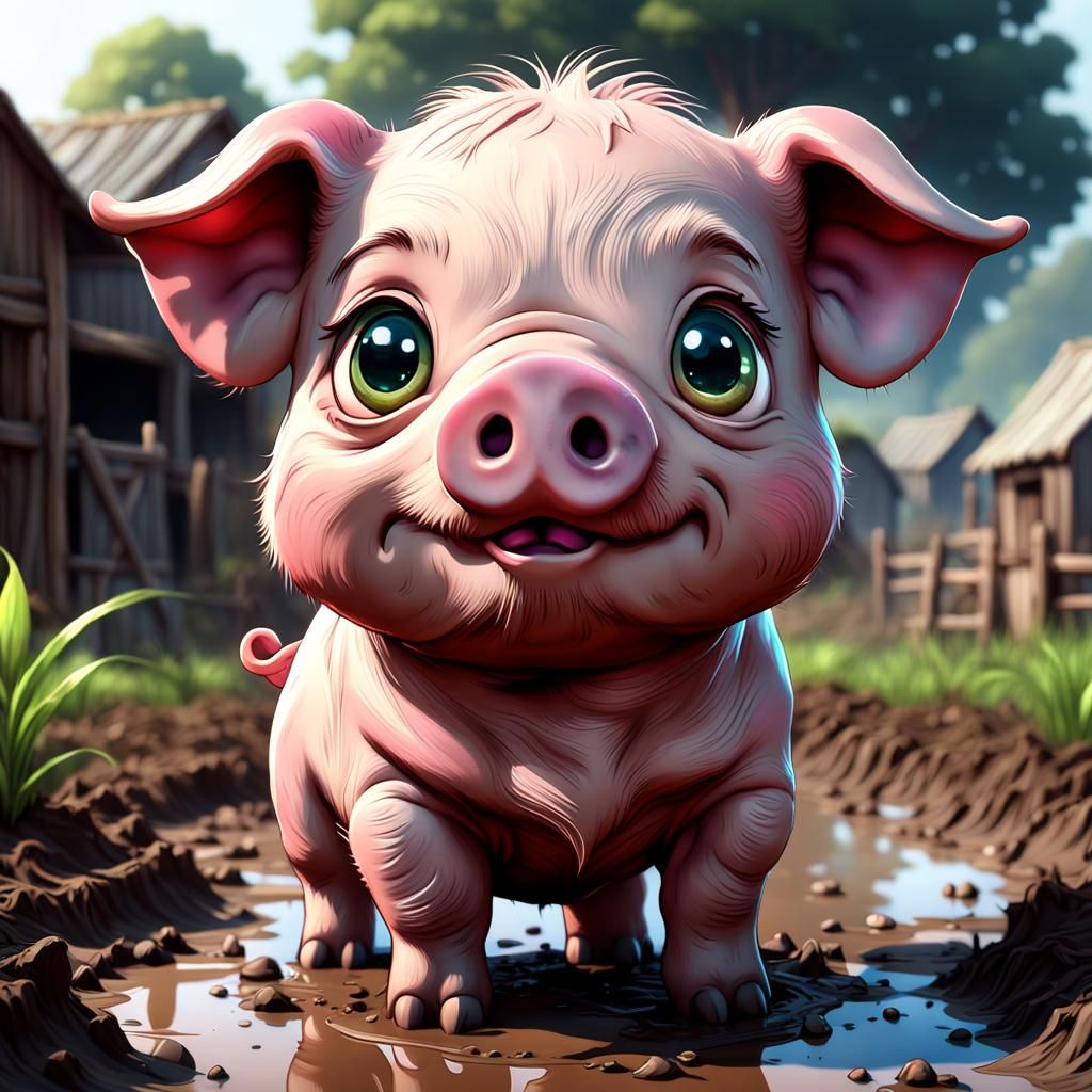 Chibi Piglet