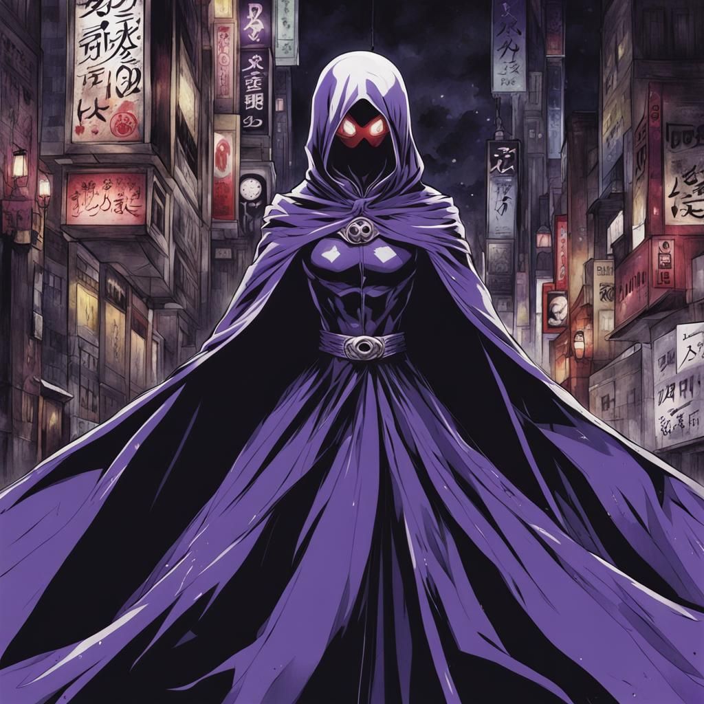 Anime Style Character Portrait