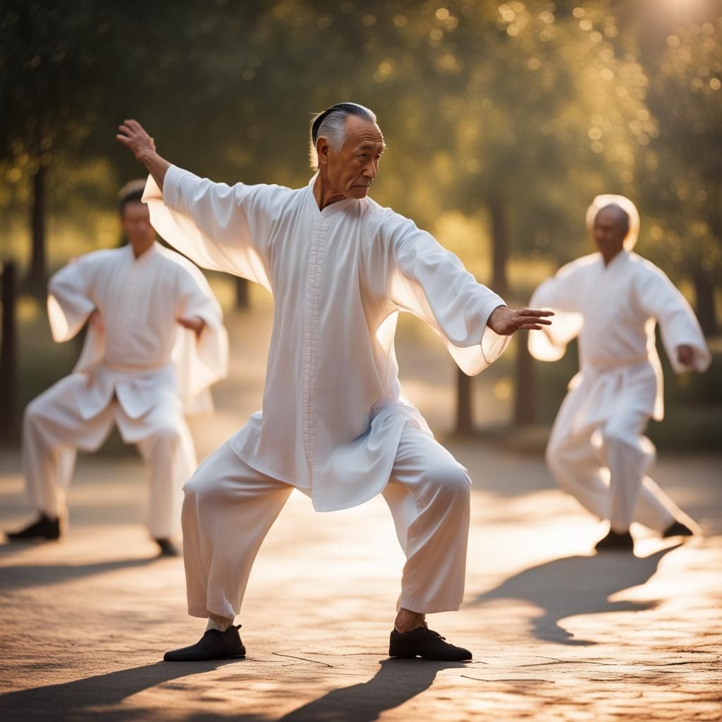 Tai chi class