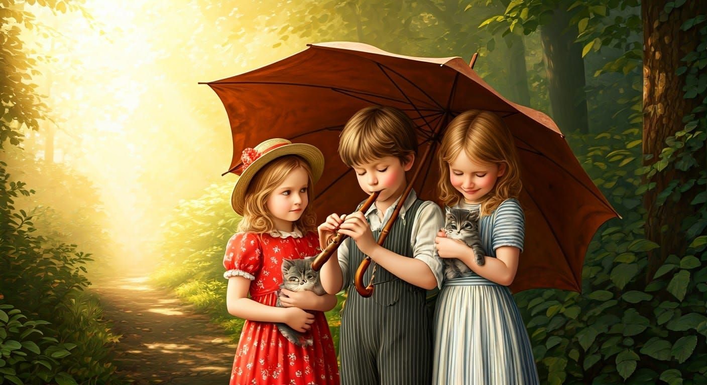 Whimsical Forest Children's Gathering