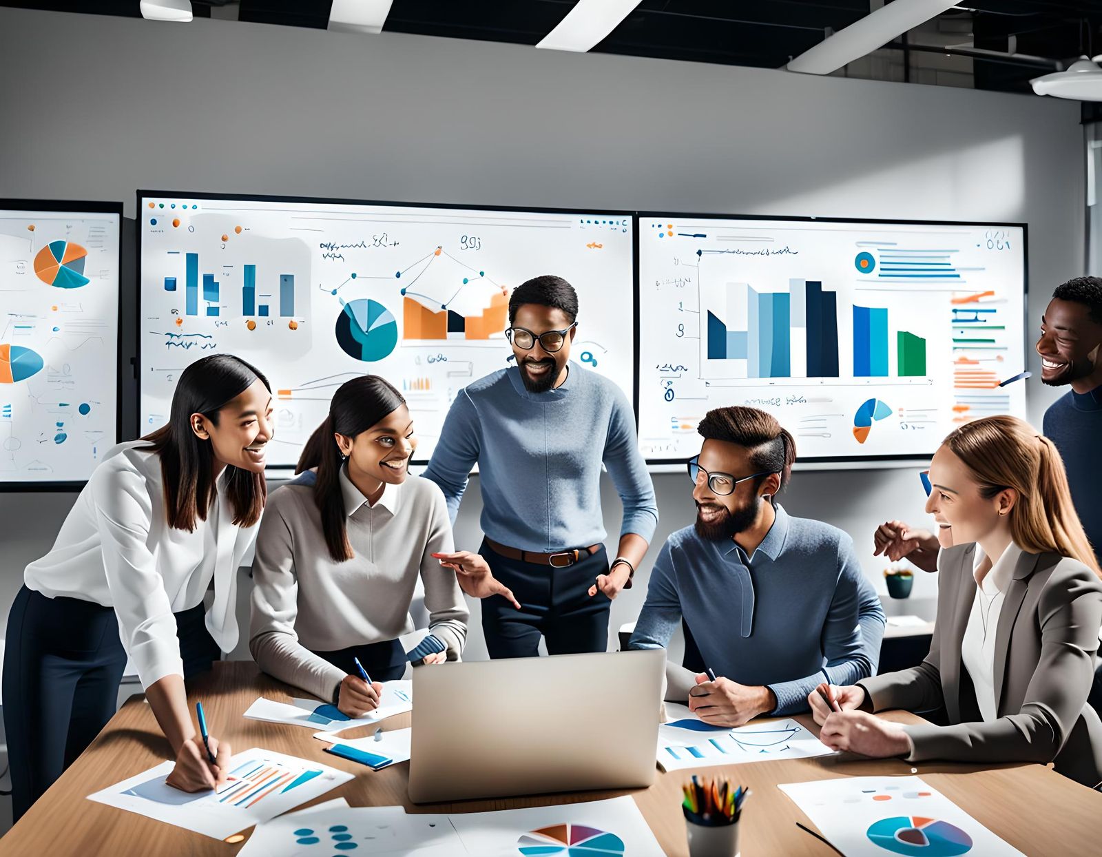 Marketing Team Analyzes Campaign Performance