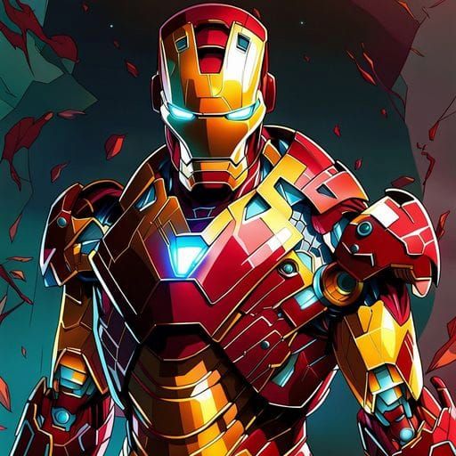 Iron Man Digital Art
