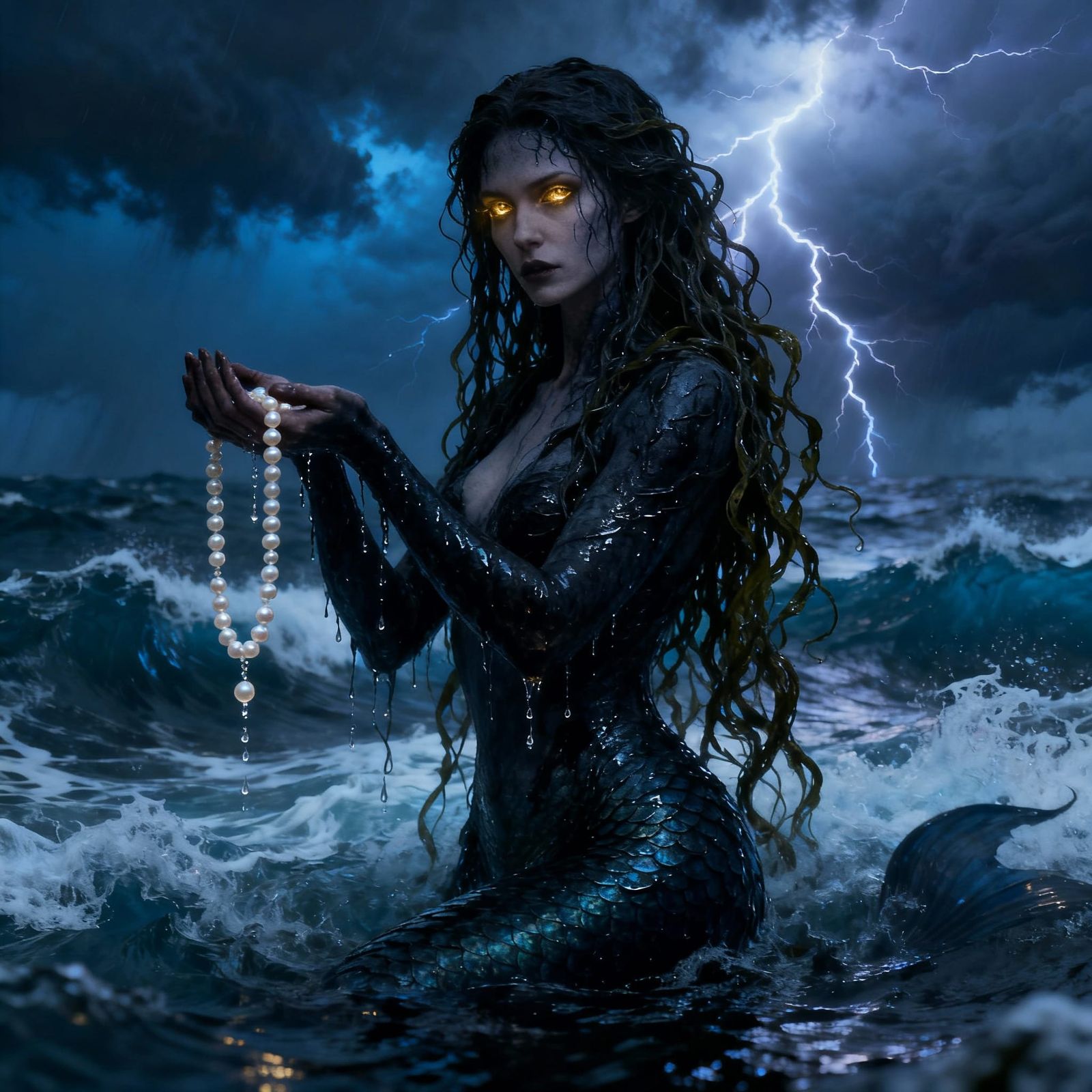 Dark Siren Rises From Stormy Seas