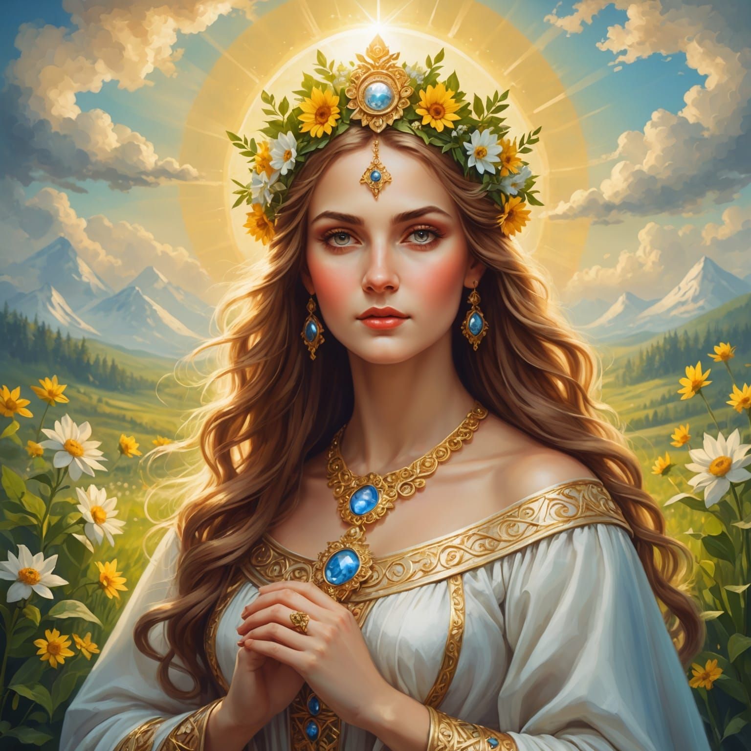 Goddess Lada: Love, Beauty, and Spring Renewal