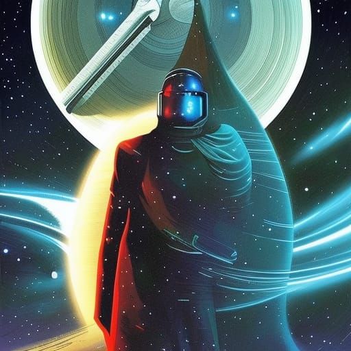 Mysterious adventures in time and space. Interstellar. Awe-i...