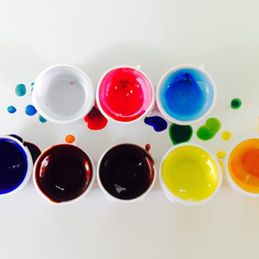 Abstract Explosion of Color