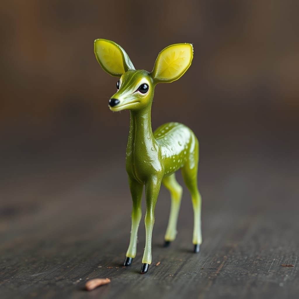 Dill Pickle Doe: A Whimsical Hybrid Creature