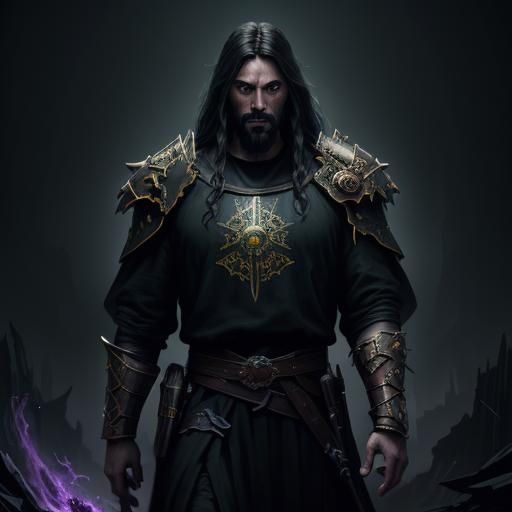 Dark Jesus: Hyperdetailed Dark Fantasy Concept Art