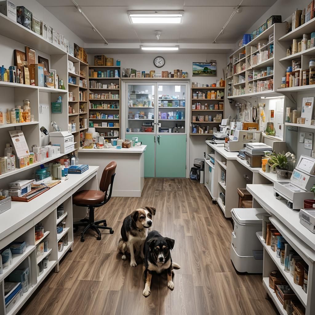 Boho Veterinary Clinic with Professional Equipment
