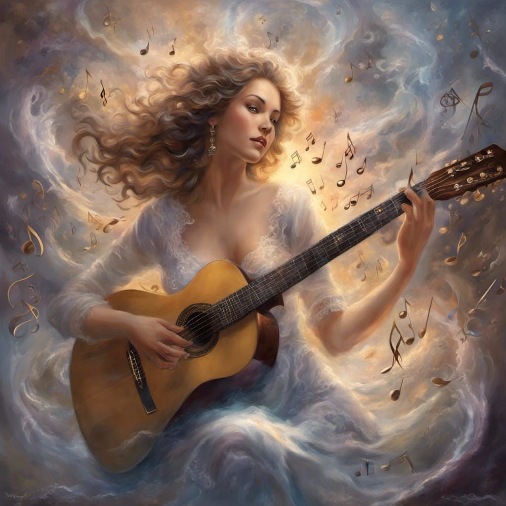 Playing & feeling the music