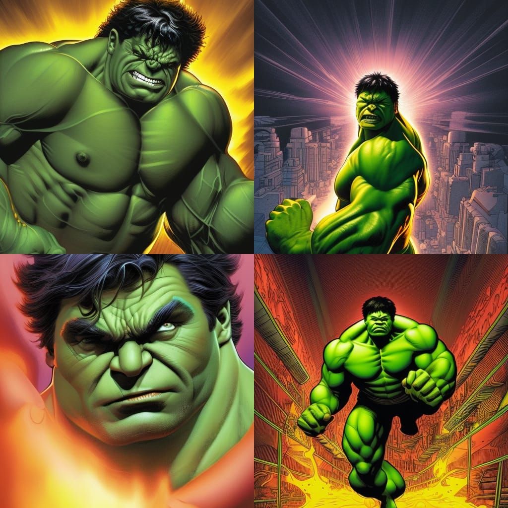 The Hulk: Comic Book Art by Mark Brooks