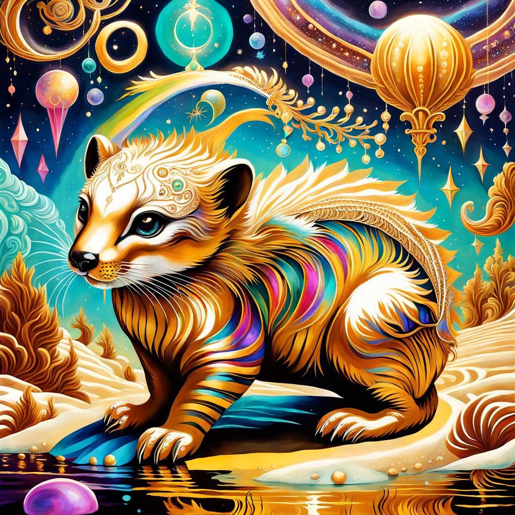 Aetherpunk Animal Divinities in Quantum Quicksand