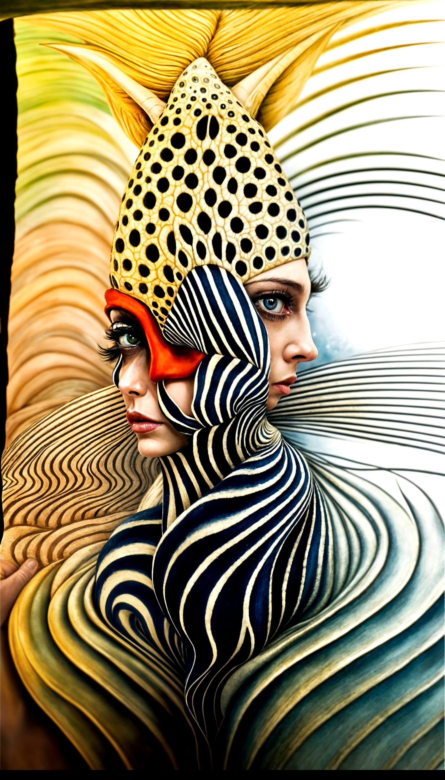 Surreal Alien Restaurant Celebration: Photorealistic Photogr...