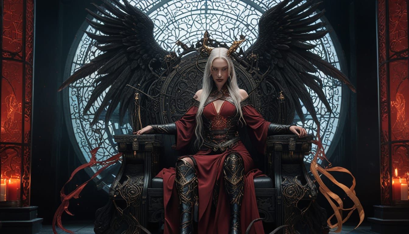 Heavenly Demon Queen on Obsidian Throne