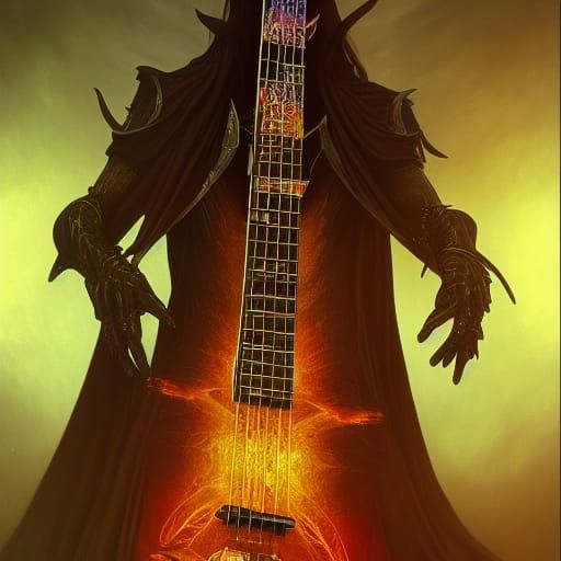 Sauron's Demonic Bass Guitar Performance