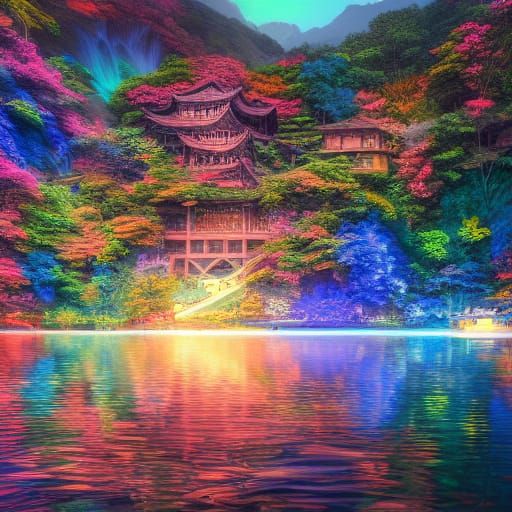 Opalescent Cheow Lan Lake: Photorealistic 4K Render