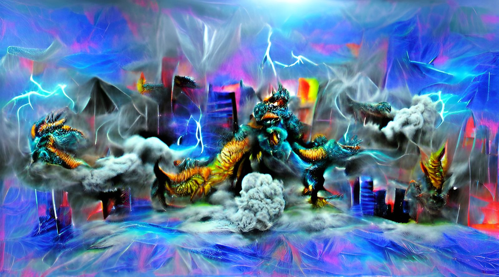 king of the monsters dragon kaiju