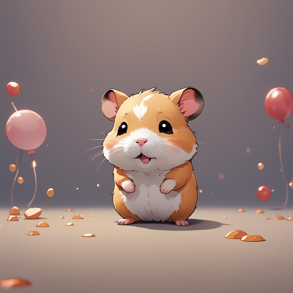 “Konnichiwa, my name is Tamu, and I am a hamster” he said.