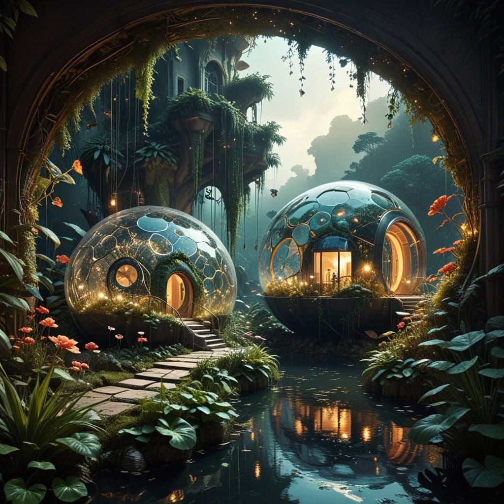 EcoSolar Glass house