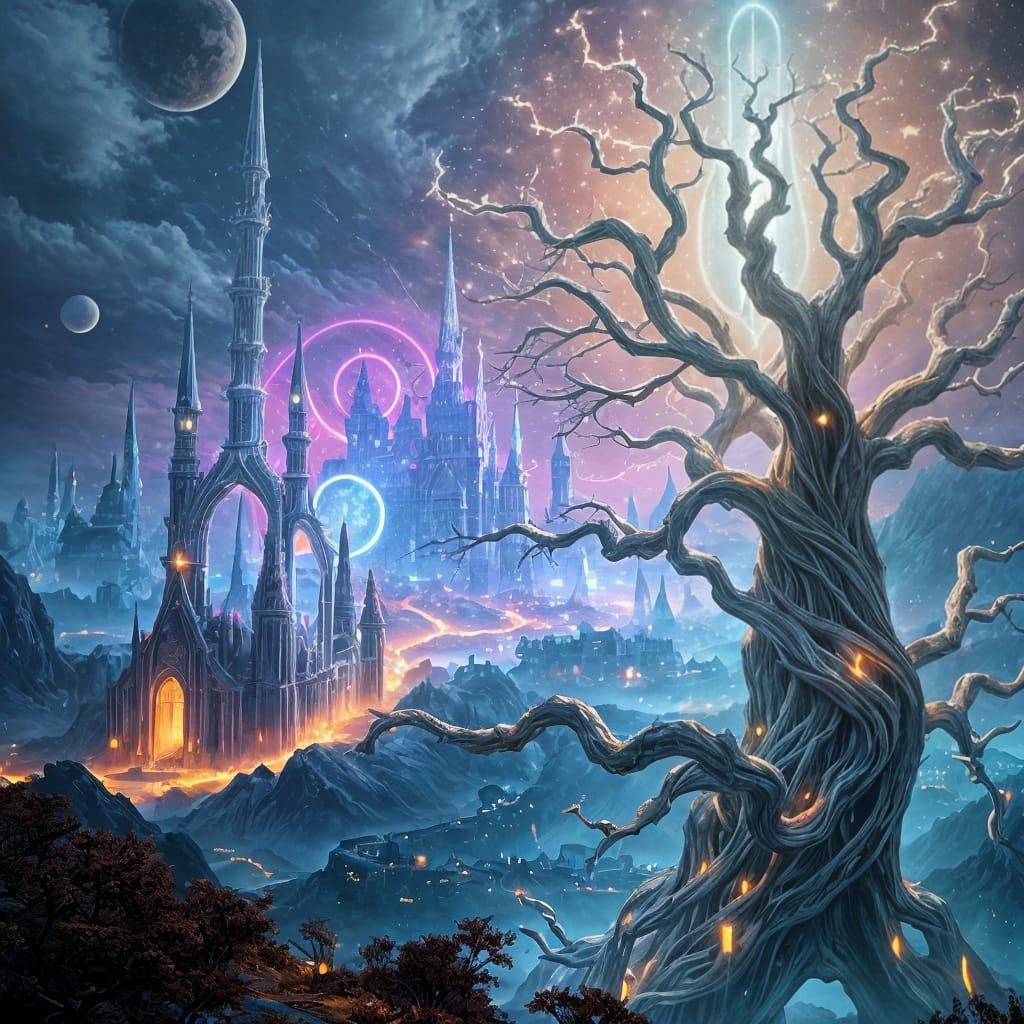 Ethereal Fortress of a Forgotten Realm