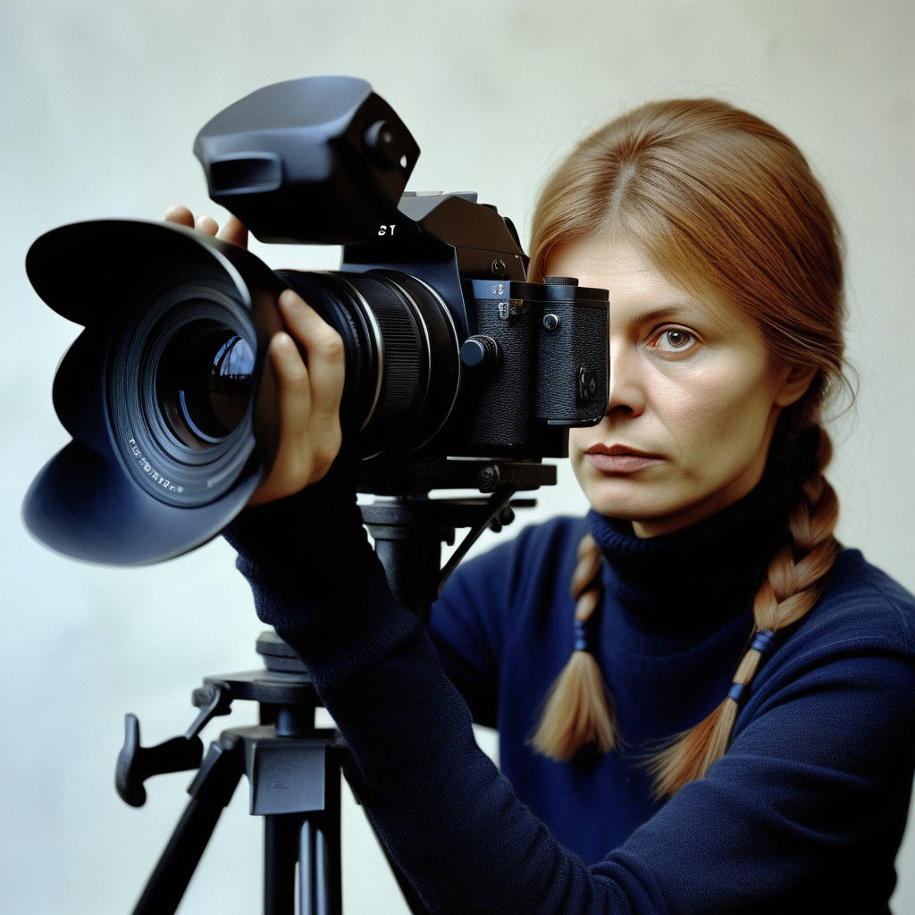 Sculptor Captured in Realistic Portrait