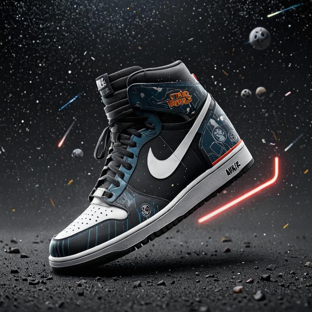 Star Wars x Nike Galactic Series:
Nike sneakers with a Star Wars theme