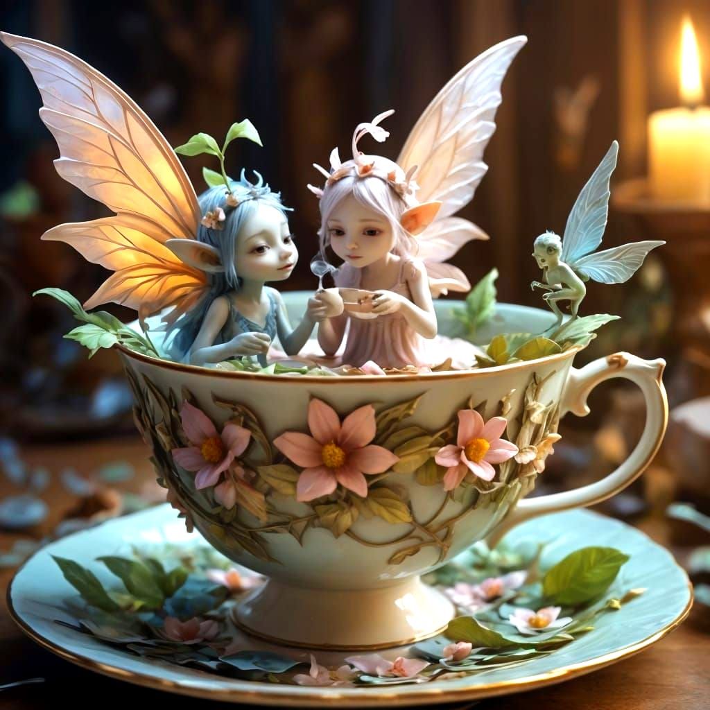 Fairies and Monsters Tea Party