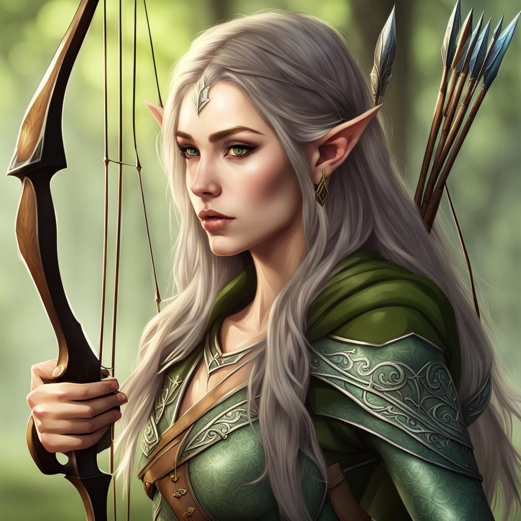 Beautiful Elven Archer
