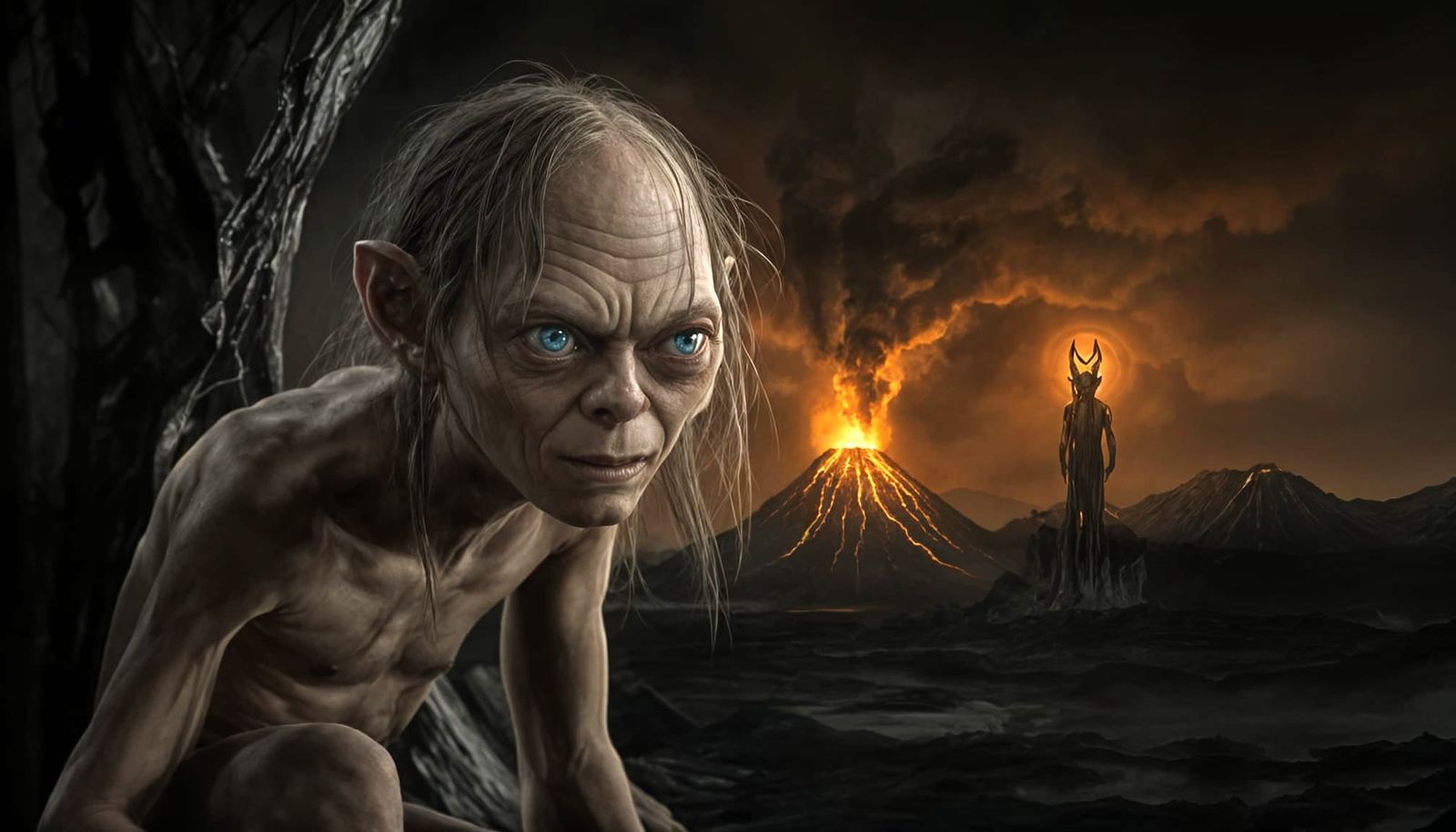 Gollum in Mordor
