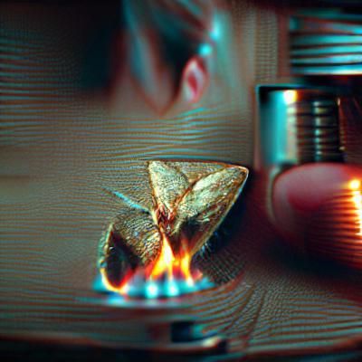 a moth to a flame