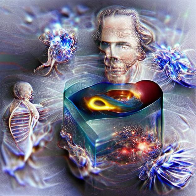 Abstract Quantum Immortality Conceptual Art