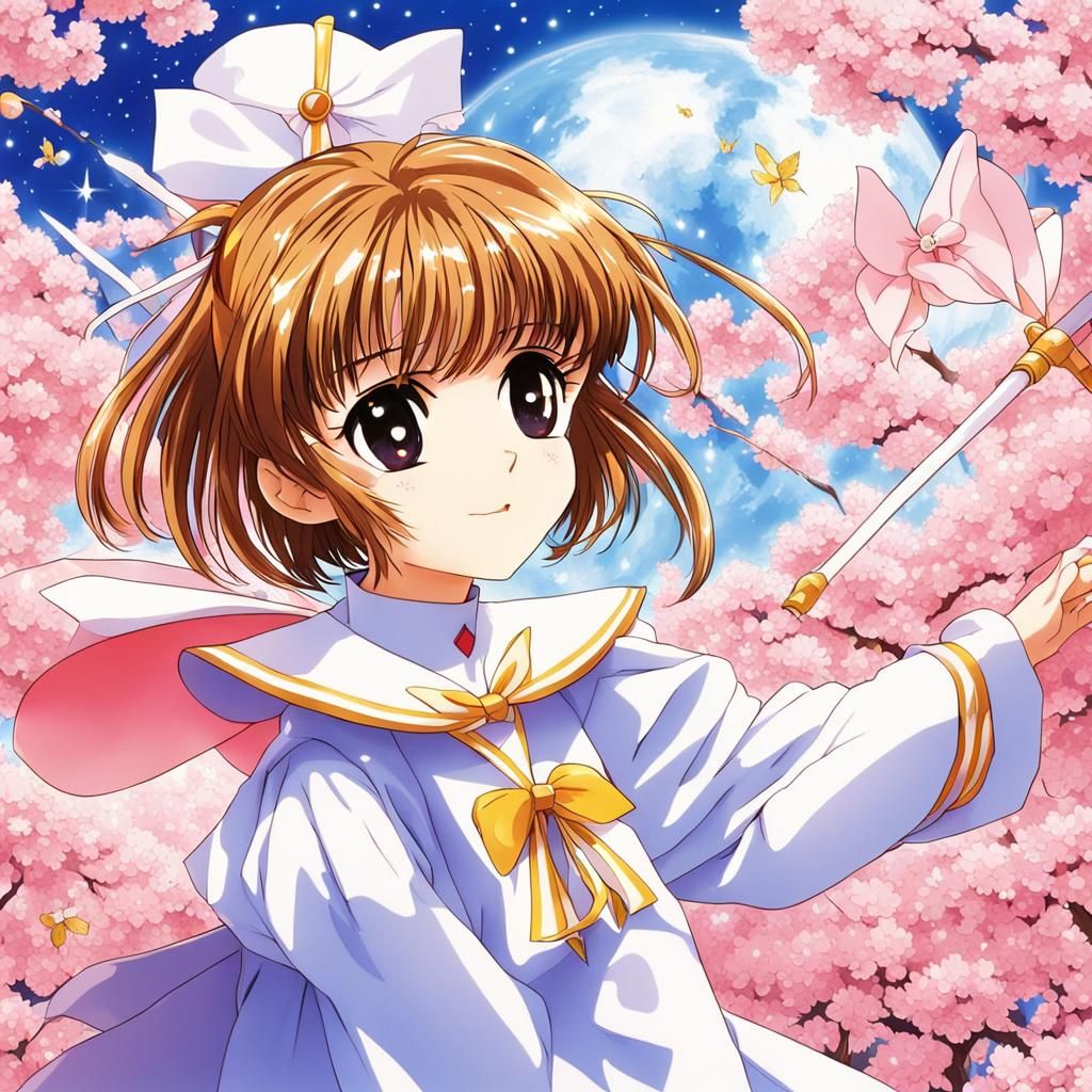 Cardcaptor Sakura Anime Key Visual Portrait