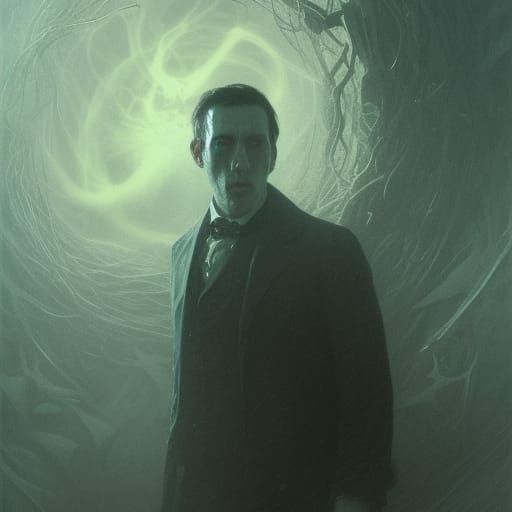 Horror Portrait Inspired by Doré and Rutkowski