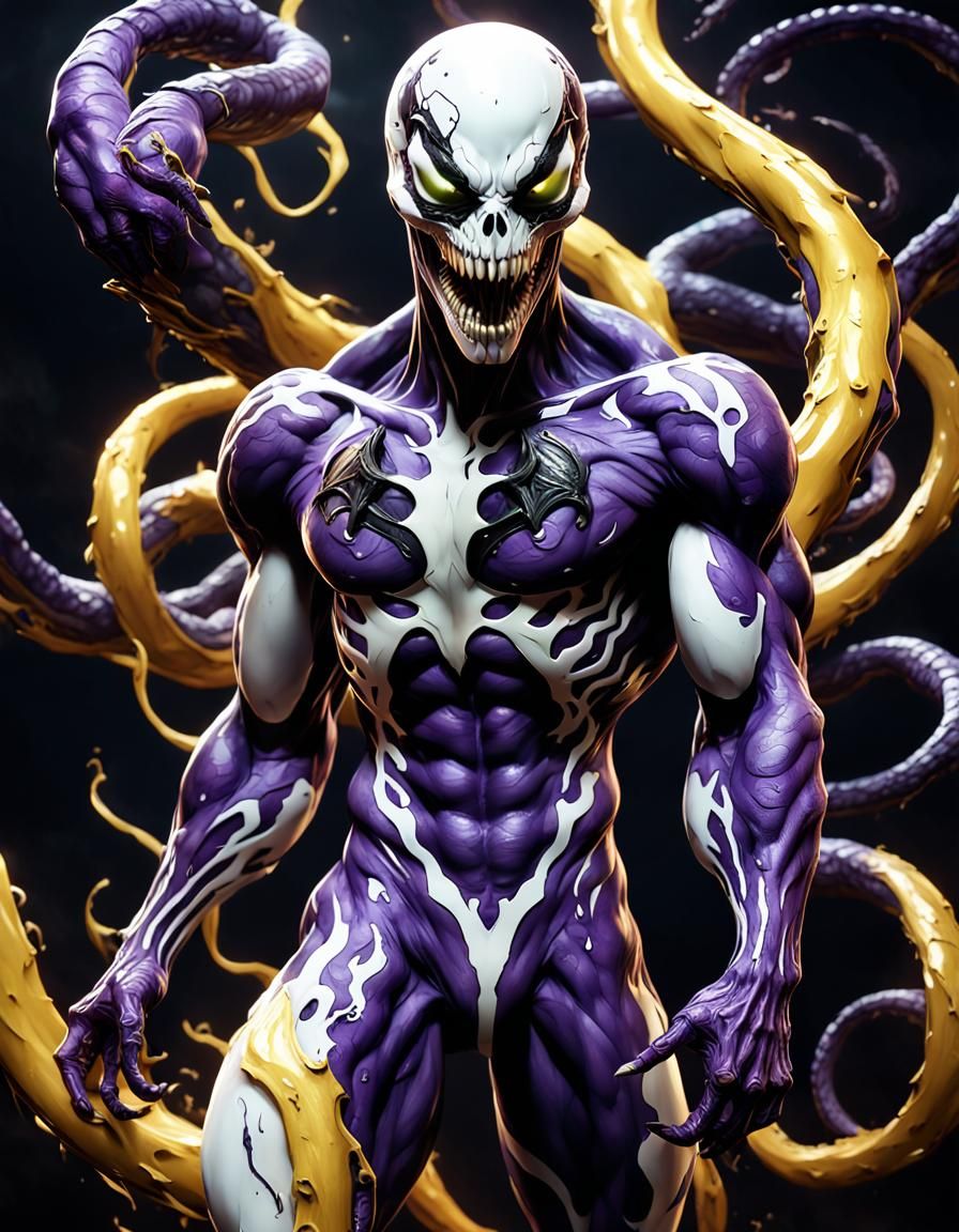 Venomous Figure in Dark Fantasy Style