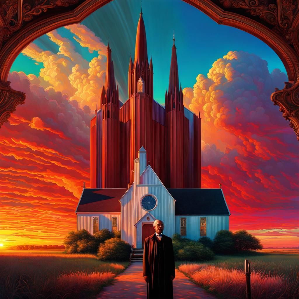 Mandela effect glitch, American Gothic