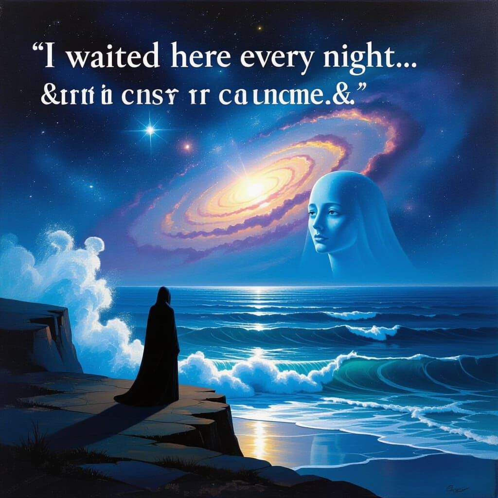 Ocean Pours Into Stars Beside A Lost Love