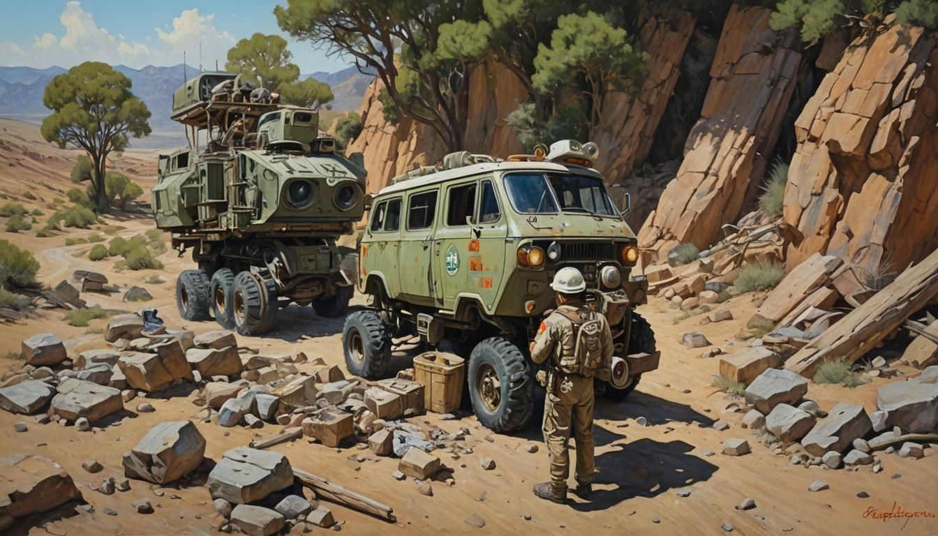 Art Vision: Oil Painting in the Style of Gurney