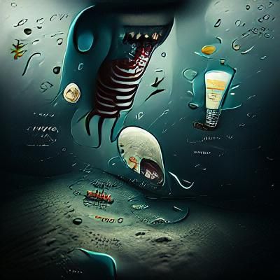 Bioluminescent Life in the Mariana Trench