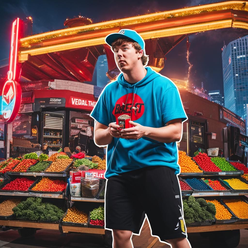 Mr. Beast Portrayed as Poor on the Streets