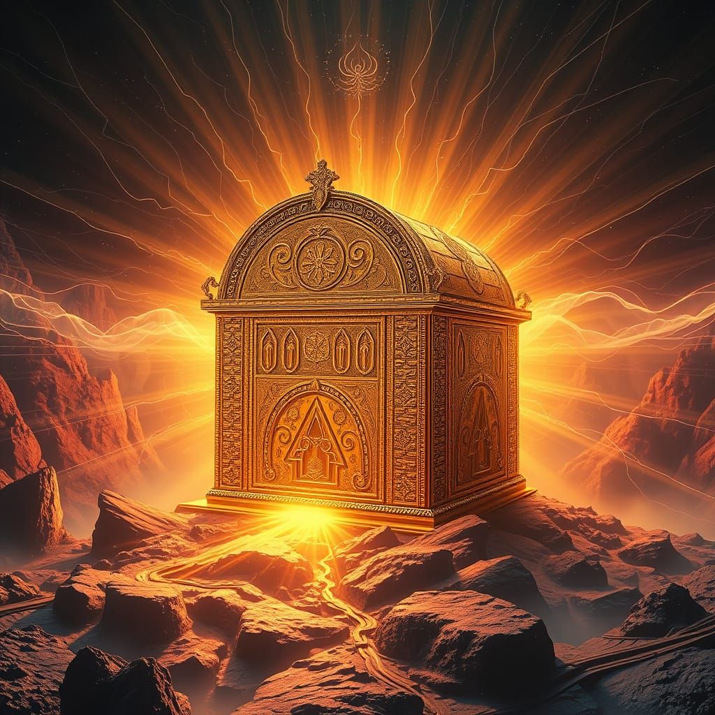 Ark of the Covenant Radiating Divine Energy